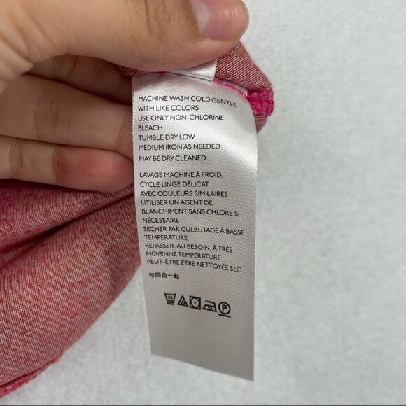 -Free People Tye Dye Velour Shirt NWT - Picture 6 of 6